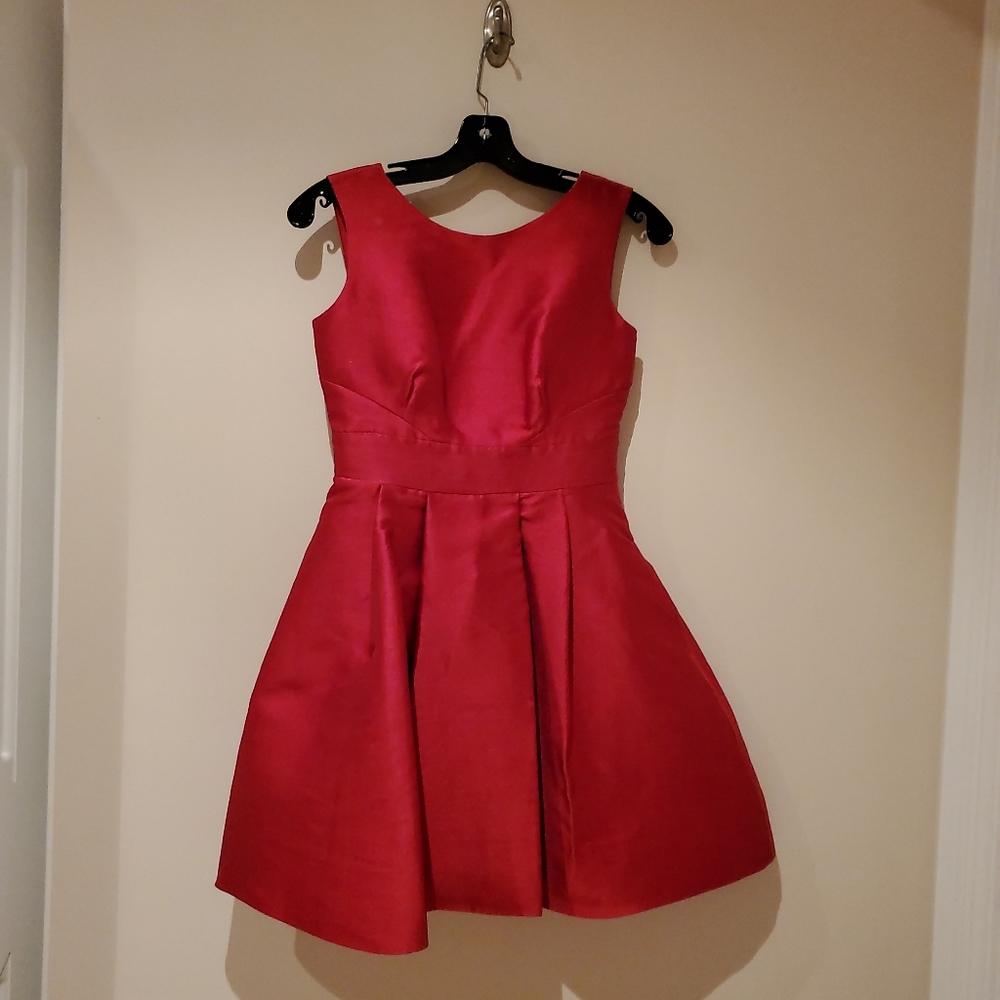 Kate Spade open back silk mini dress